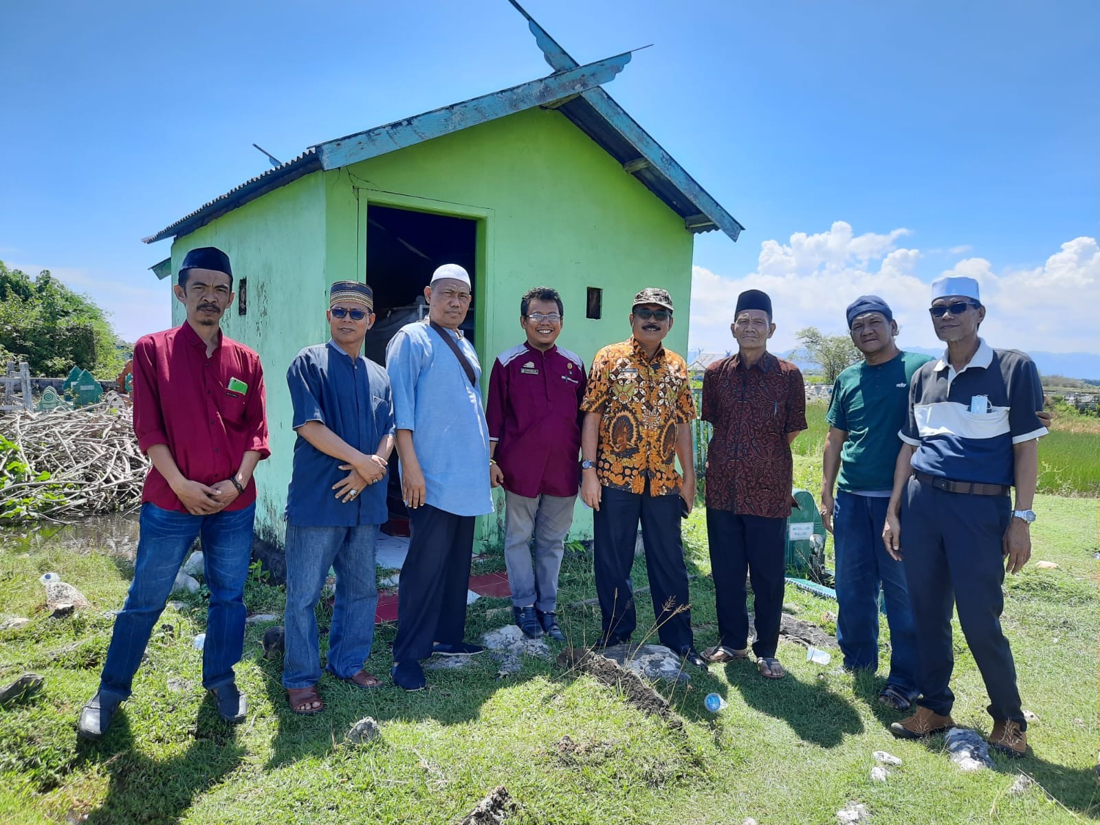 Direktur PKBIP Tinjau Situs Sejarah dan Merencanakan  Makam Arung Sumaling  di Maros Dipugar