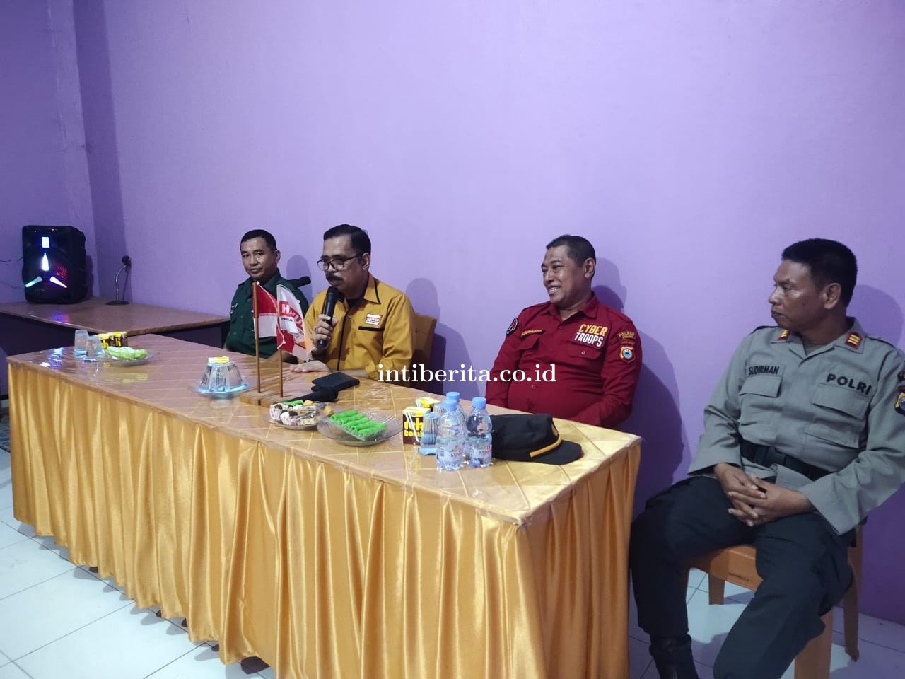 Ambarala Apresiasi Kunjungan Tim Kapolres Sinjai di Kantor Partai Hanura