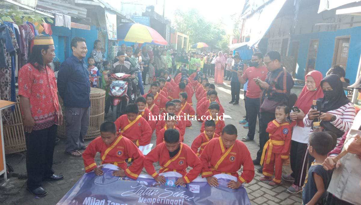 Santri TPA dan Tapak Suci Hebohkan Masyarakat  di Kelurahan Maccis 