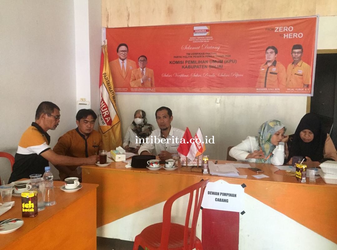 Hanura Cabang Sinjai Optimis Capai Target Seratus Persen di Verfak