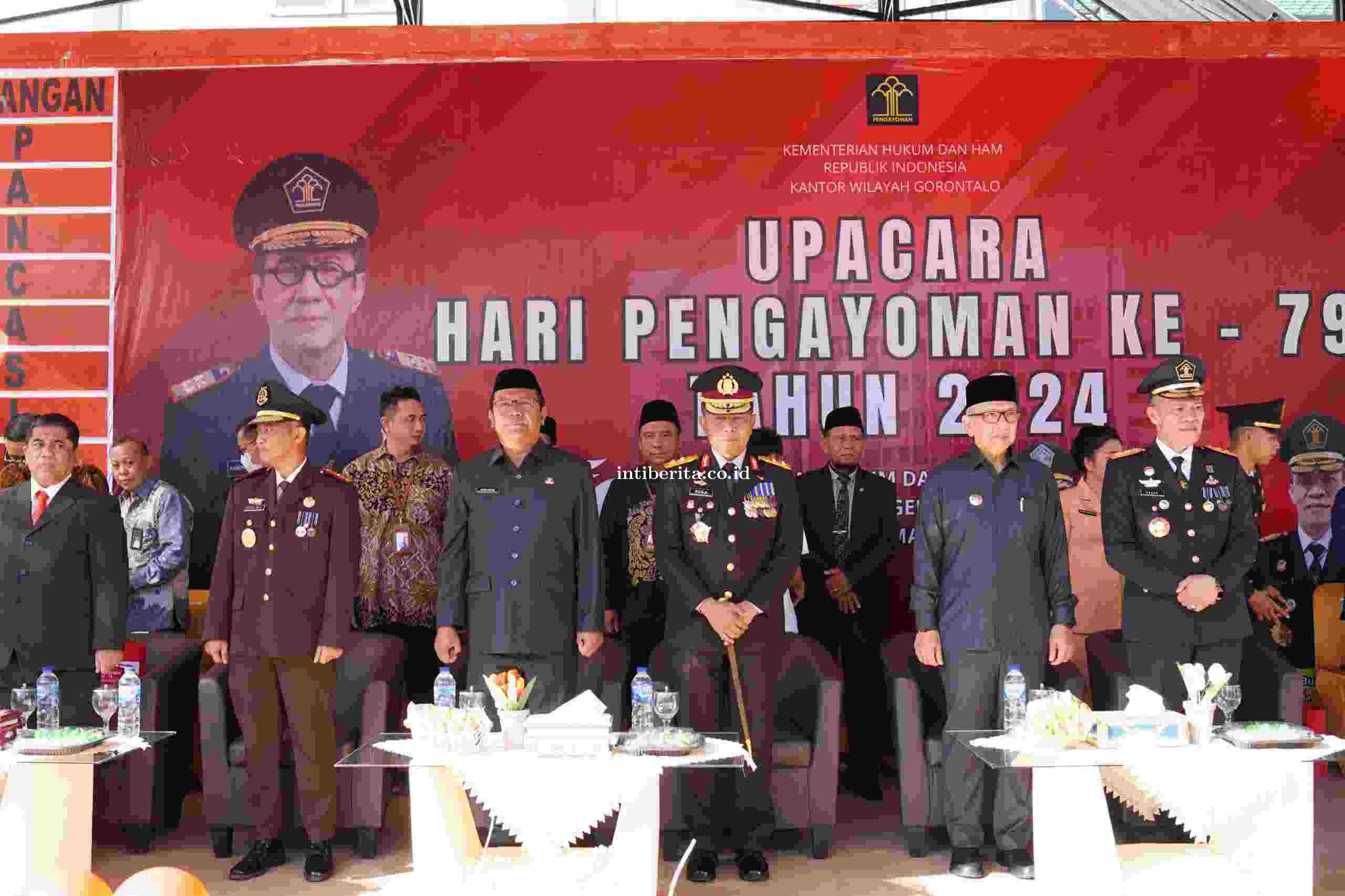 Hari Pengayoman Ke-79, Kemenkumham Gorontalo Siap Mengabdi Untuk Negeri, Menuju Indonesia Emas 2045